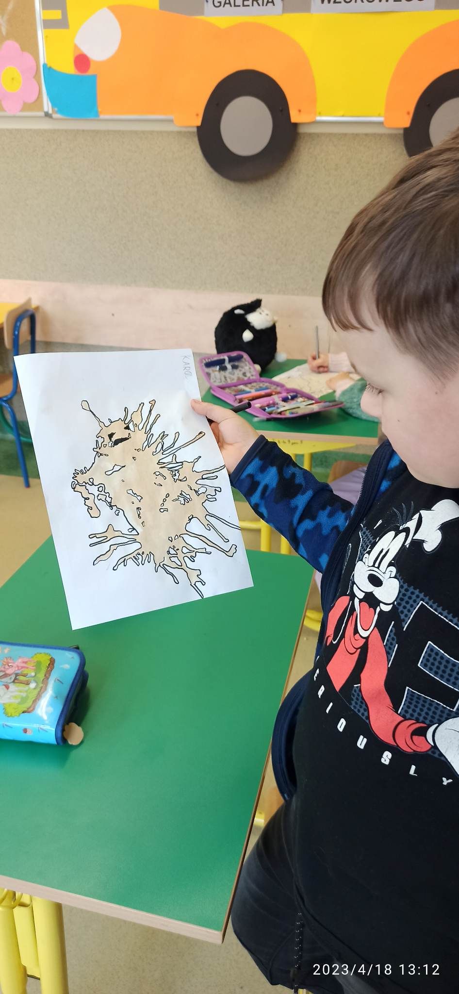 Malowanie herbatą