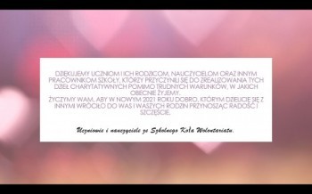Podziękowania